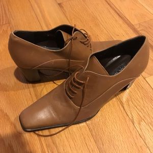 Via Spiga Lace Up Ankle Boots